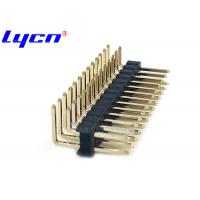 Quality Brass Pin Header 2.54 Right Angle for sale