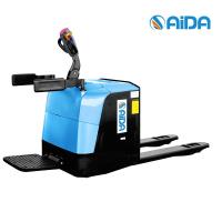 Quality CE Certified Stand On Electric Pallet Jack , Lithium Electric Hydraulic Pallet for sale