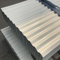 China Galvanized Corrugated Steel Sheet Zinc Coating 50-180g/m² With Fire Resistance For Temporary Structures factory