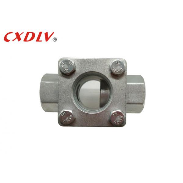 Quality Plain Threaded 3/4" Flow Indicator PN16 Flanged Sight Glass for sale