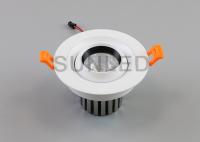 China 120° Beam Angle LED Recessed Downlight 100lm/w Dimmable Rotatable Cob 10 Watt factory