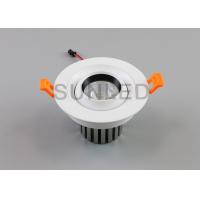 China 120° Beam Angle LED Recessed Downlight 100lm/w Dimmable Rotatable Cob 10 Watt factory