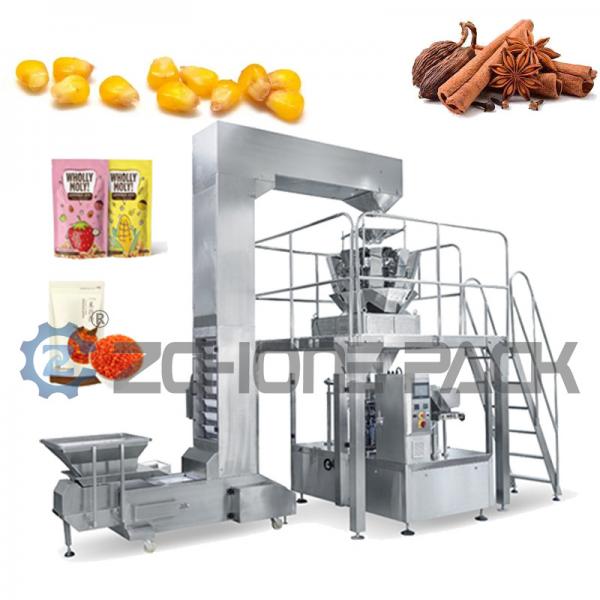 Quality Premade Pouch Rotary Pouches Packing Machine Multi Station Durable for sale