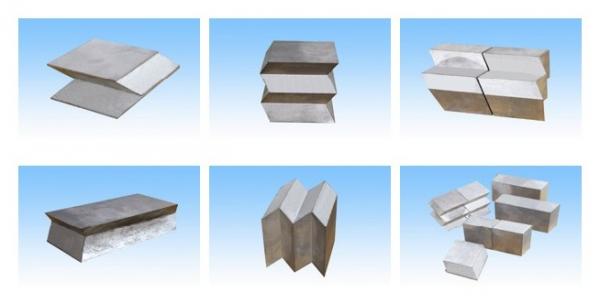 Interlocking Lead Bricks Radiation Protection Rectangular Shape Class I