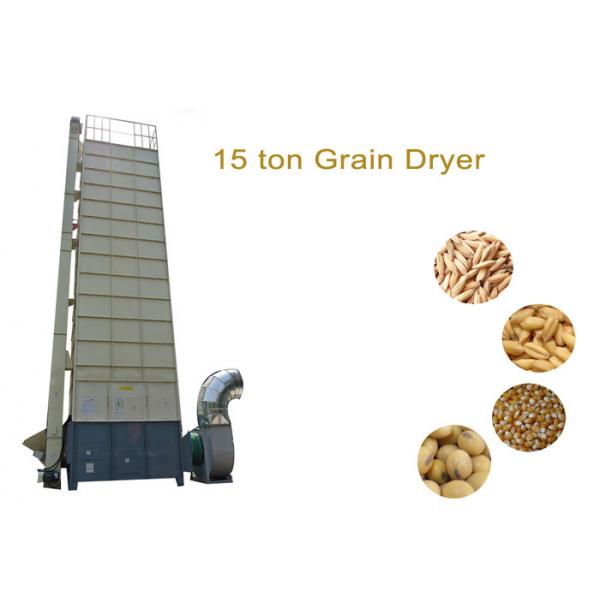 Quality 15 Ton Per Corn Batch Dryers , Recirculating Batch Dryer With Eight Groove / Thin Layer for sale