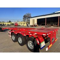 China 20 Foot Container Skeleton Trailer For Sale factory