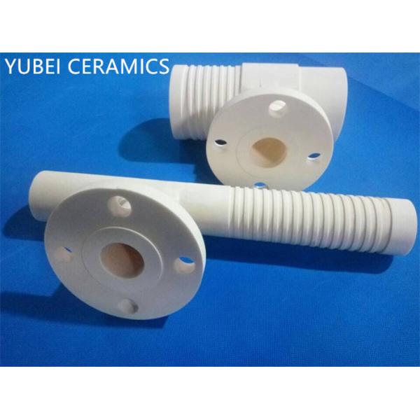 Quality Structural Alumina Oxide Ceramic Flange 29W/MK 310GPa High Temperature for sale