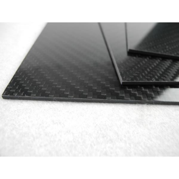 Quality Matte 3K Twill / Plain 500*600mm Carbon Fiber Sheet 4mm Thickness for sale