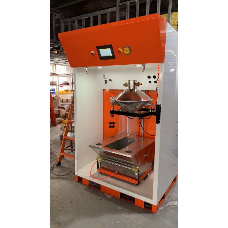 220V 50-60Hz Powder Coating Line Powder Management Center Easy To ...