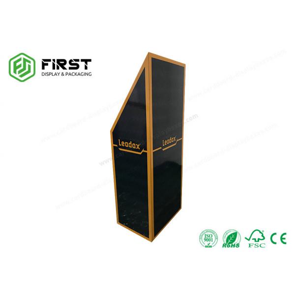 Quality Custom Made 3 Layer B Flute Corrugated Cardboard Floor Display With CMYK for sale