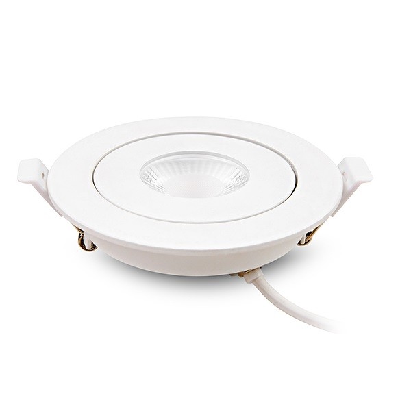 Quality FCC Certified Tilt LED Recessed Downlights 5CCT CRI 80 Heat Resistant for sale