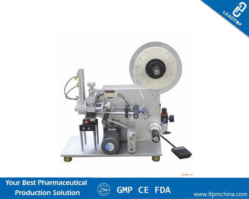 Quality PLC Control System 10 Ml Dropper Automatic Bottle Labelling Machine Small for sale