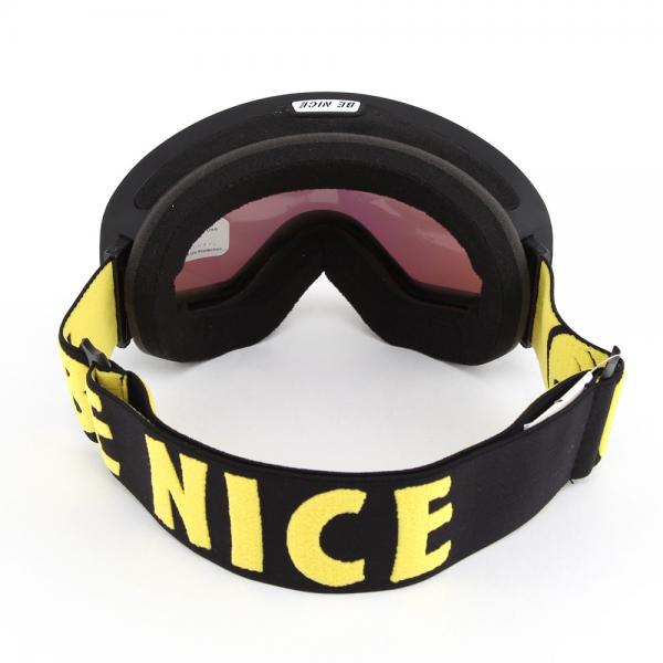 Quality Winter Sports Rimless Mirrored Ski Goggles Two Ways Smooth Venting OEM Service for sale