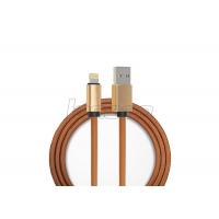 China 5V 2.4A PU Covered Micro USB Data Cable Charging and Data Cable for Samsung iPhone factory