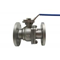 Quality ANSI Standard 150LB CF8 Stainless Steel Flanged Ball Valve for sale