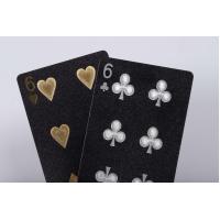 China Pantone Color Custom Printed Playing Cards Order Online Matte Black factory