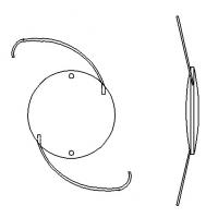 Quality 6.5mm Posterior Chamber Intraocular Lens for sale
