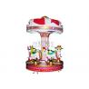 China Hot Sale 6 People  Carousel Ride  Amusement park machine coin opreated for kids factory