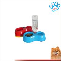 China Free Shipping Dual Port Dog and cat Automatic Water Dispenser Feeder Utensils Bowl for sale