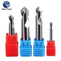 China 2 Flute Tungsten Steel Drill Bits Shank 6mm-20mm for Chamfering factory