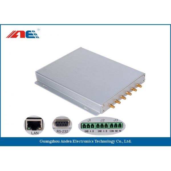 Quality 13.56MHz Six Channels Fixed RFID Reader Support Multiple Antenna Ports 50pcs Per Second for sale