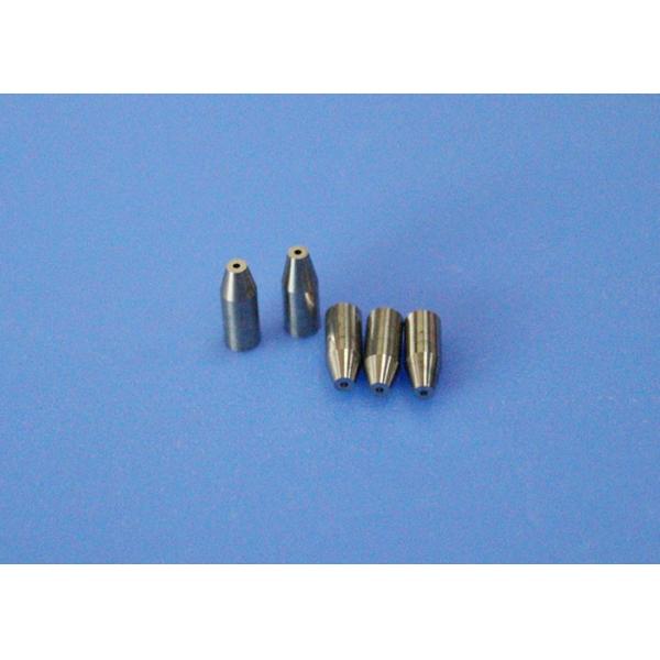 Quality Double Hole Tungsten Carbide Nozzle / Alloy Tungsten Steel Nozzle for sale