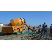 China Mobile Hydraulic Concrete Mixer Machine , Cement Mixer Vehicle 20 Circles Per Min for sale