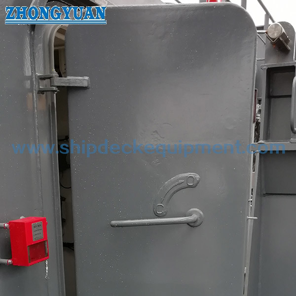 Quality Single Lever Quick Action Hinged Steel Weathertight Door Marine Outfitting for sale