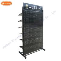 China Metal Pegboard Shelves for Sale Retail Shop Store Rack Product Display factory