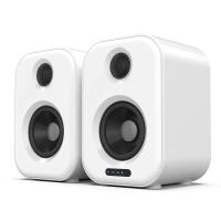 Quality White Bluetooth Bookshelf Speakers 50W Rated Power Multipurpose for sale