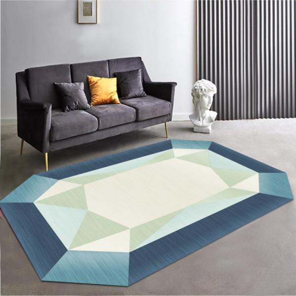 Quality Geometric Area Rugs For Living Room Bedroom Machine Washable for sale