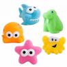 China Wholesale Plastic Squeaky Squirt Animal Rubber Yellow Duck Baby Water Bath Toys for Kids Infant Toddlers factory