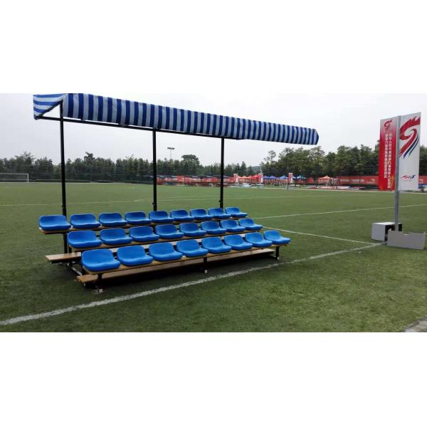 Quality Anti Water Colored Low Back Chairs Portable Outdoor Bleachers for sale