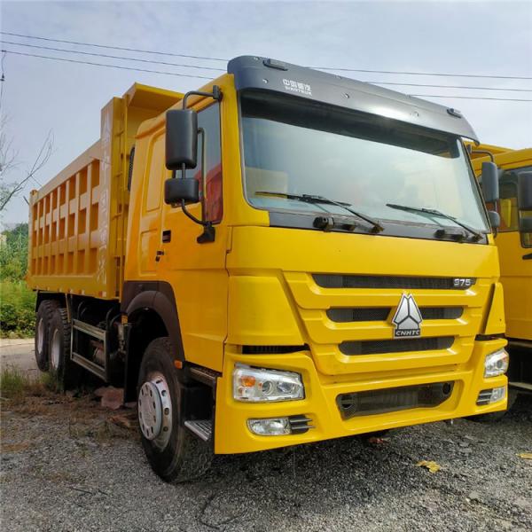 Quality Medium Diesel Used Dump Truck HOWO 371 Truck Air Brakes Second Hand Tipper Truck 375 for sale
