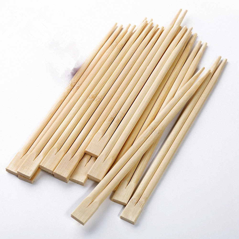 China Japanese Twin Disposable Bamboo Chopsticks Thickness 5.0mm without knot factory