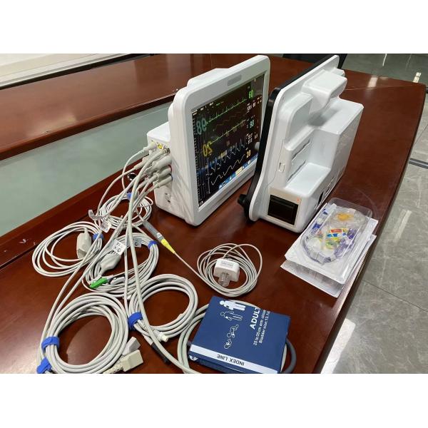 Quality Portable Bedside Vital Machine Monitor 15 Inch For Hospital Clinics for sale