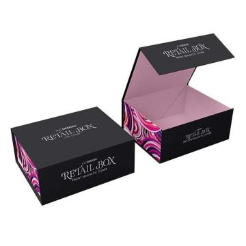 Quality Foam Cardboard Cosmetic Packaging Box Custom Makeup Delivery Box for sale