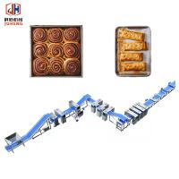 China High-Capacity Puff Pastry Production Line Bread Roll Forming Machinery For Food Factory factory