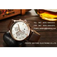 China NEW!JAPAN MOVT QUARTZ WATCH STAINLESS STEEL BACK MEN WATCH WITH CAKENDAR factory