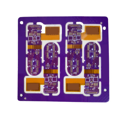 Quality Rigid Flex PCB Board Flexible Adhesive With ENIG Surface Treatment for sale