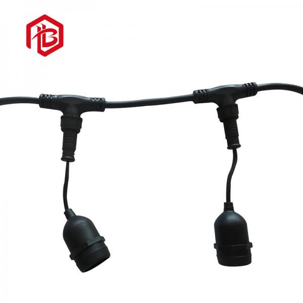 Quality Rubber Power Cord Low Temperature IP67 IP68 ROHS E27 Lamp Holder for sale