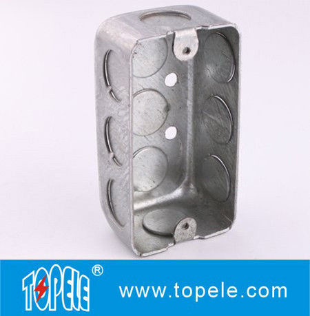 Quality TOPELE 58351 / 58361 / 58371 Galvanized Steel Box Rectangular Handy Box Utility Box for sale