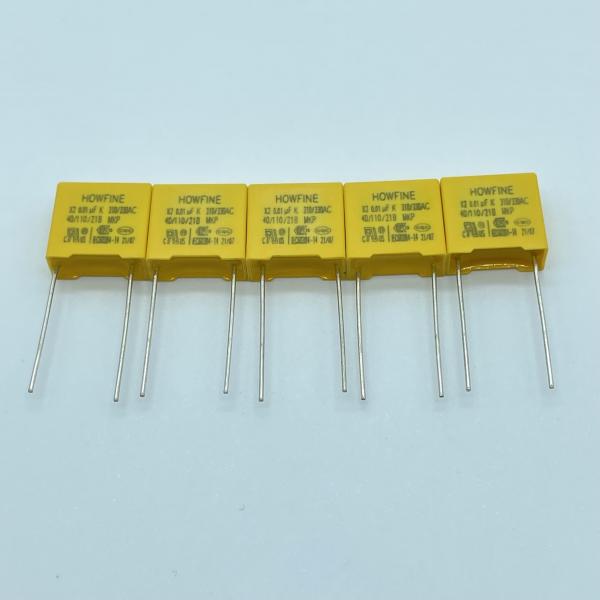 Quality MPX X2 Fireproof Plastic Film Capacitor Voltage Proof Antiwear for sale