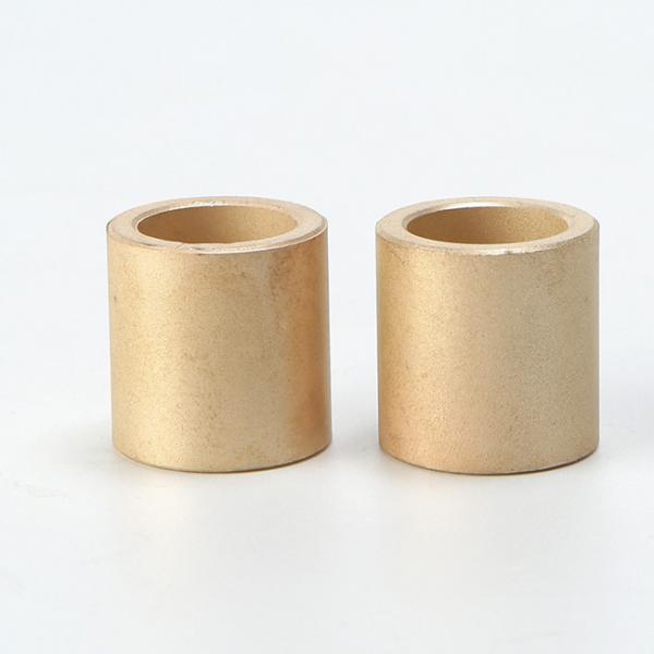 Quality Copper Based Alloy Pressure Injection Molding Cylindrical Oiled Bearing Bush for sale