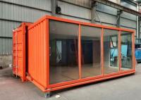 China Electric 20hc Expansion Container House With Rock Wool Insulation Board factory