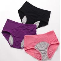 Quality Hot Sale Plus Size M-8XL 10 Colors Physiological Leak Proof Menstrual Panties 3 for sale