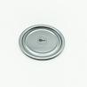 China 83mm ETP TFS Aluminum Paste Coating Metal Can Lids, Silver color for canned lunch meat, fish packing, factory