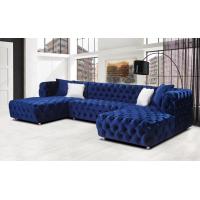 China Plywood Commercial Hotel Lobby Furniture Sectional Velvet Sofa Sets factory