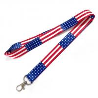 China Nylon Logo Printed Lanyard Union Made American Made Promotional Products for sale