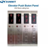 China SUMMIT Elevator Car Operating Panel DC24V 3 Layer Car Operation Panel LOP factory